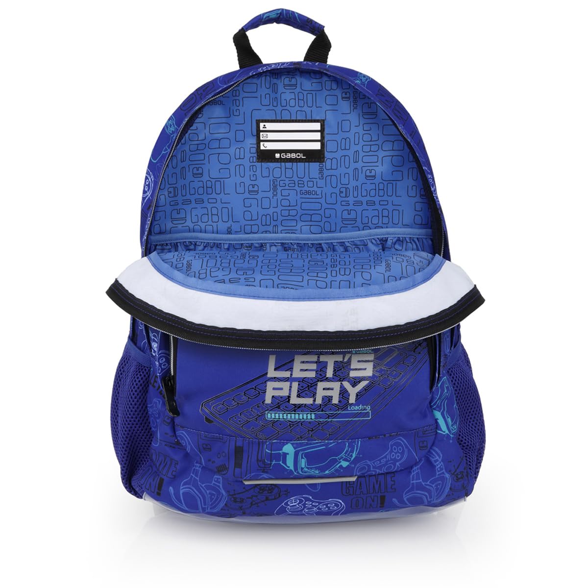 Gabol Sac à dos GAMING, bleu