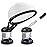 Hair Steamer Kingsteam 2 in 1 Ozone Facial Steamer, Design for Personal Care Use at Home or Salon Barber