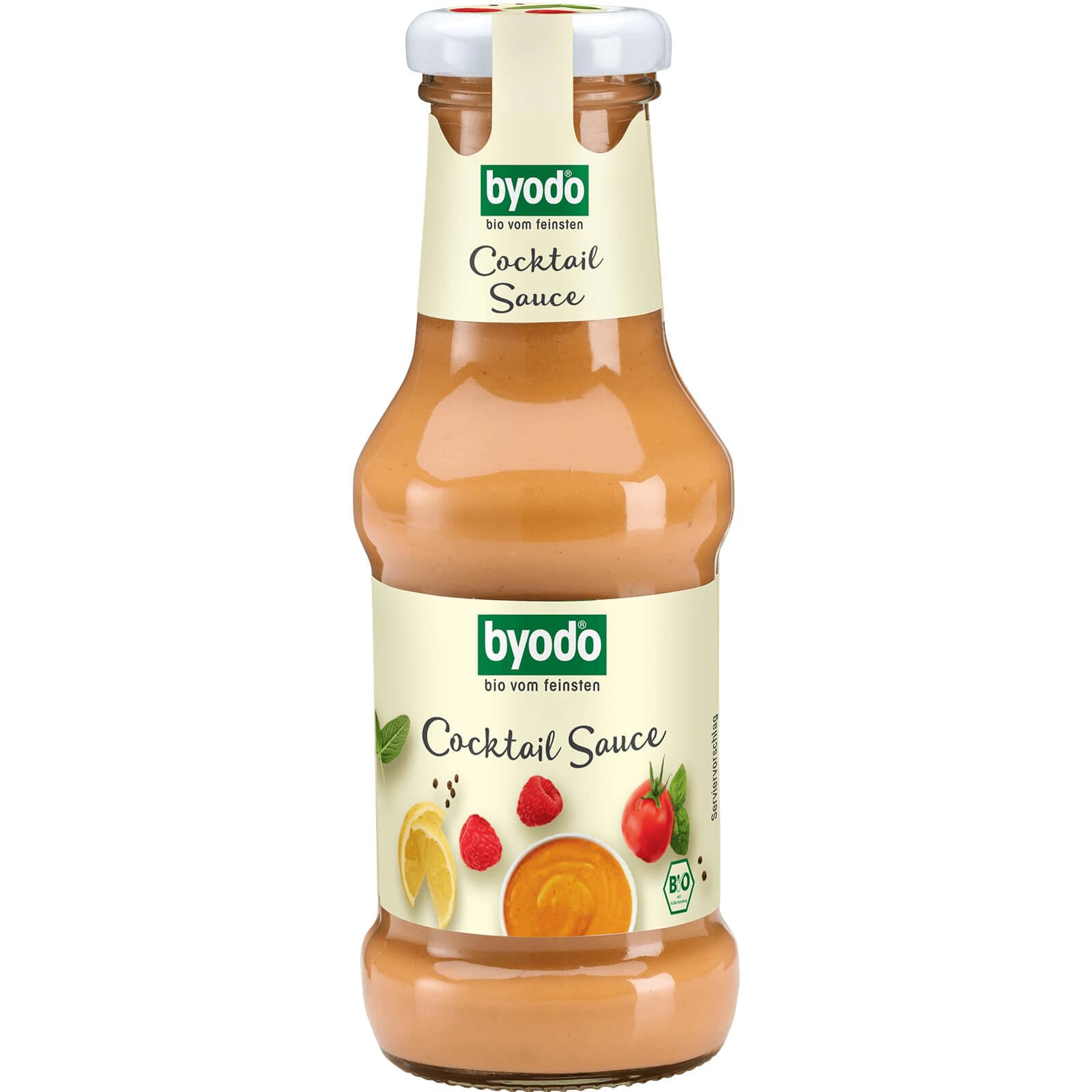 Cocktail Sauce Bio 250g 6er Pack von Byodo Premium Vegan & Glutenfreie Sauce - Ideal für Meeresfrüchte und Grillgerichte