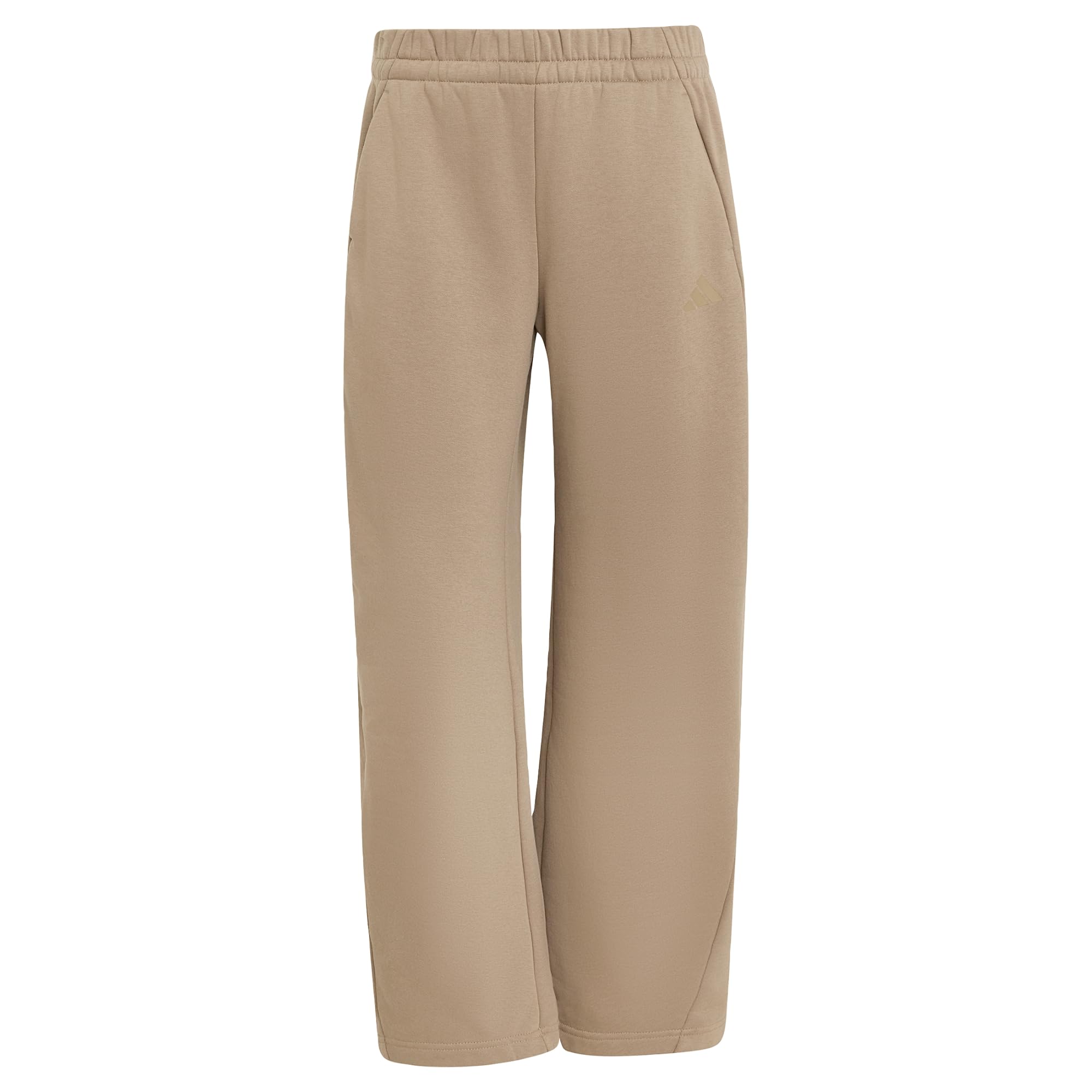 Adidas Women's Beige Joggers Essentials Contemporary