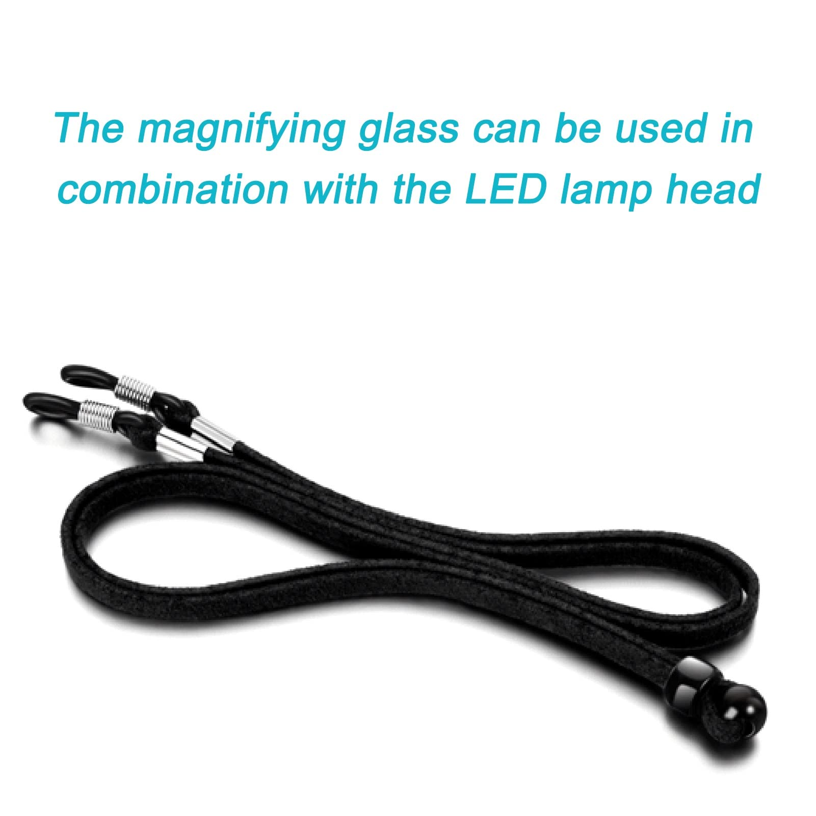 Lupas de 2,5 x 3,5 x, lupas binoculares, con luz ligera LED, distancia de trabajo de 420 mm, 2,5 x astigmatismo