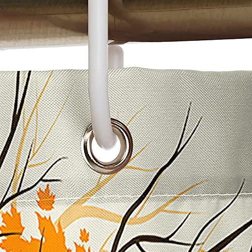 Rideau de douche salle de bain polyester 150x200cm imperméable - 4