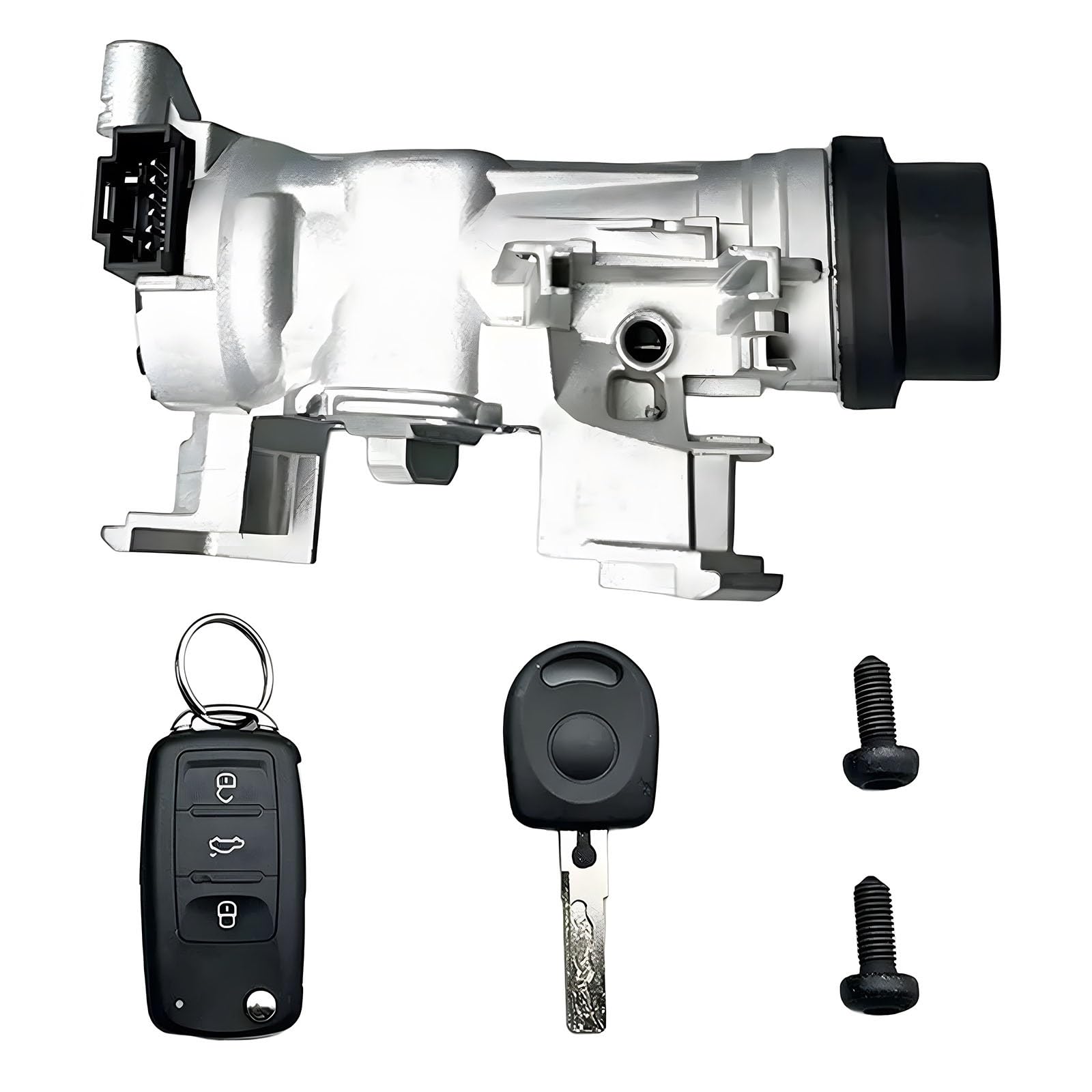 Ningqonggongshi One Color Lock Cylinder Assy For Vw For J&Etta For Golf For Eos 1K0905851b
