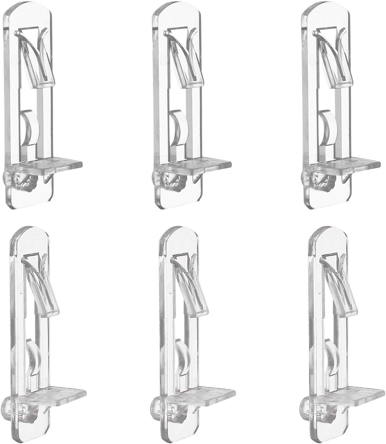Lanzeuta 80Pcs Shelf Support Pegs Locking Shelf