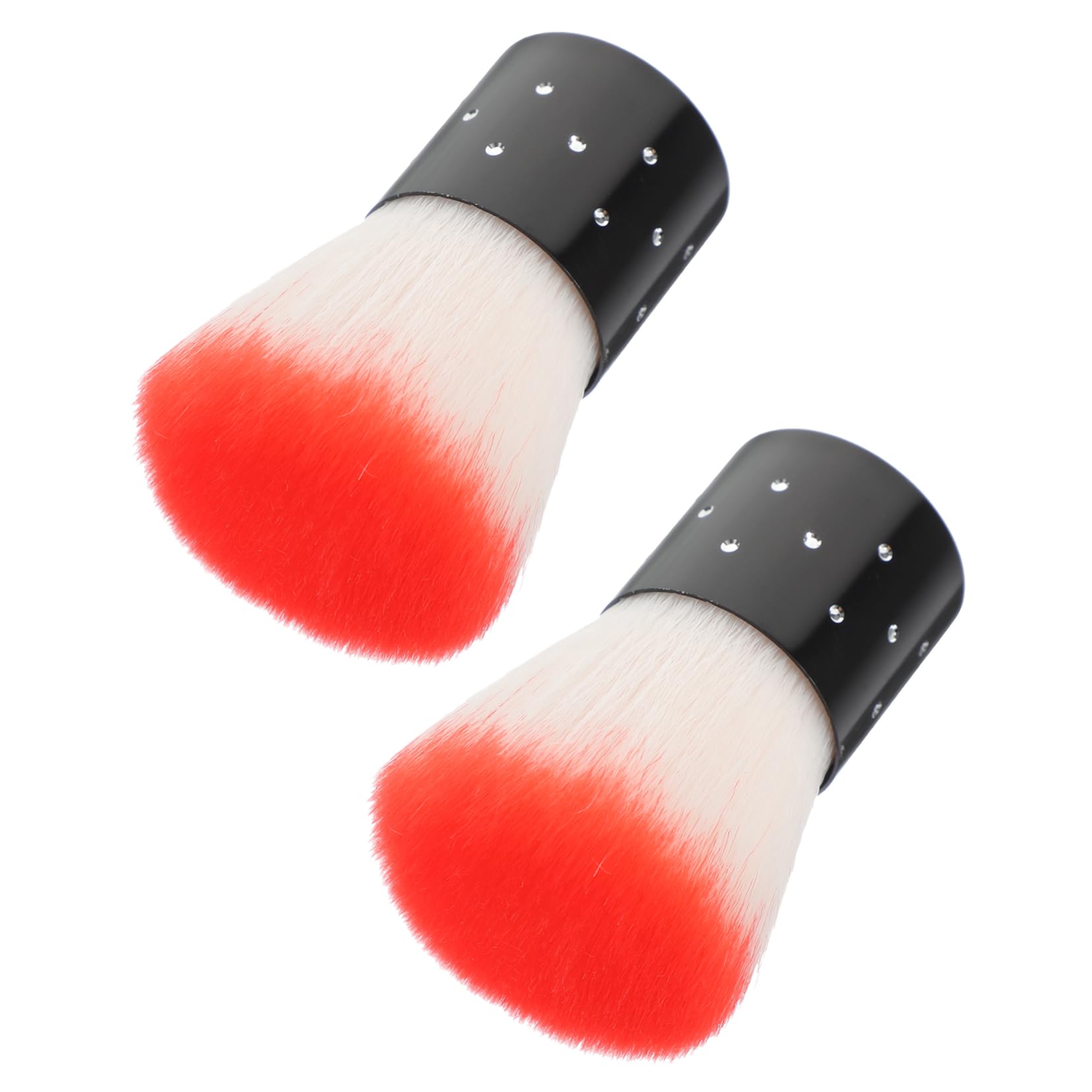 Healvian 3er-sets Nagel-tauchset Maniküre-set Dip-organizer Nagelbürsten-tabletts Für Runde Und Ovale Nägel Für Salons Und Den Heimgebrauch 2 Stück * 3