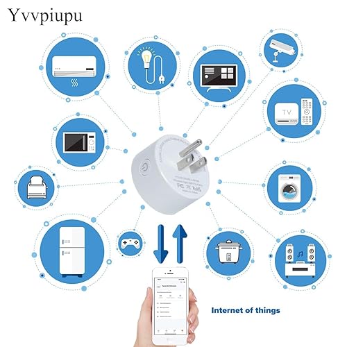 Miniatura 3 de Paquete de 4 enchufes inteligentes, enchufes Wi-Fi para hogar inteligente Wi-Fi con AlexaGoogle HomeSmart Life, temporizador de encendido y apagado