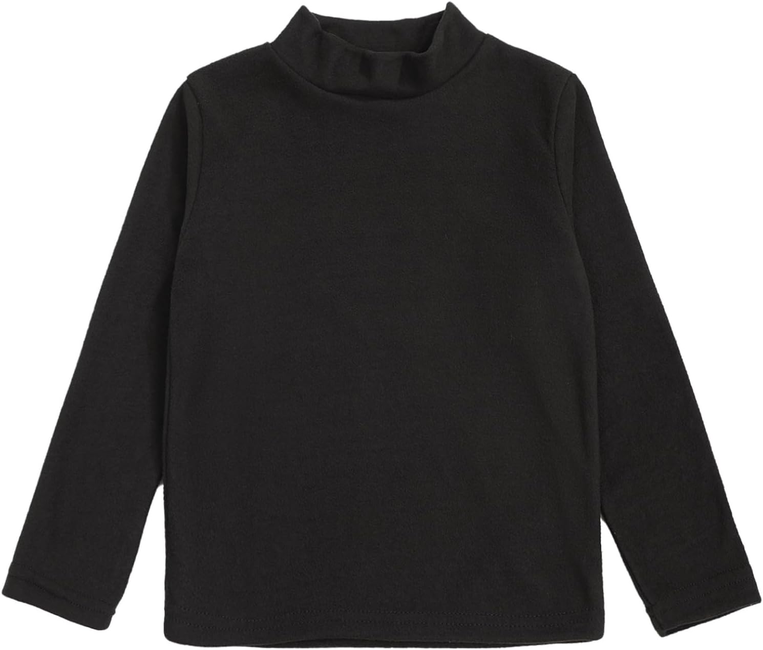 Linjinx 3 Pack Kids Girls Boys Thermal Long Sleeve Fleece Tops Shirts Base Layer Warm Winter Undershirt Sweater