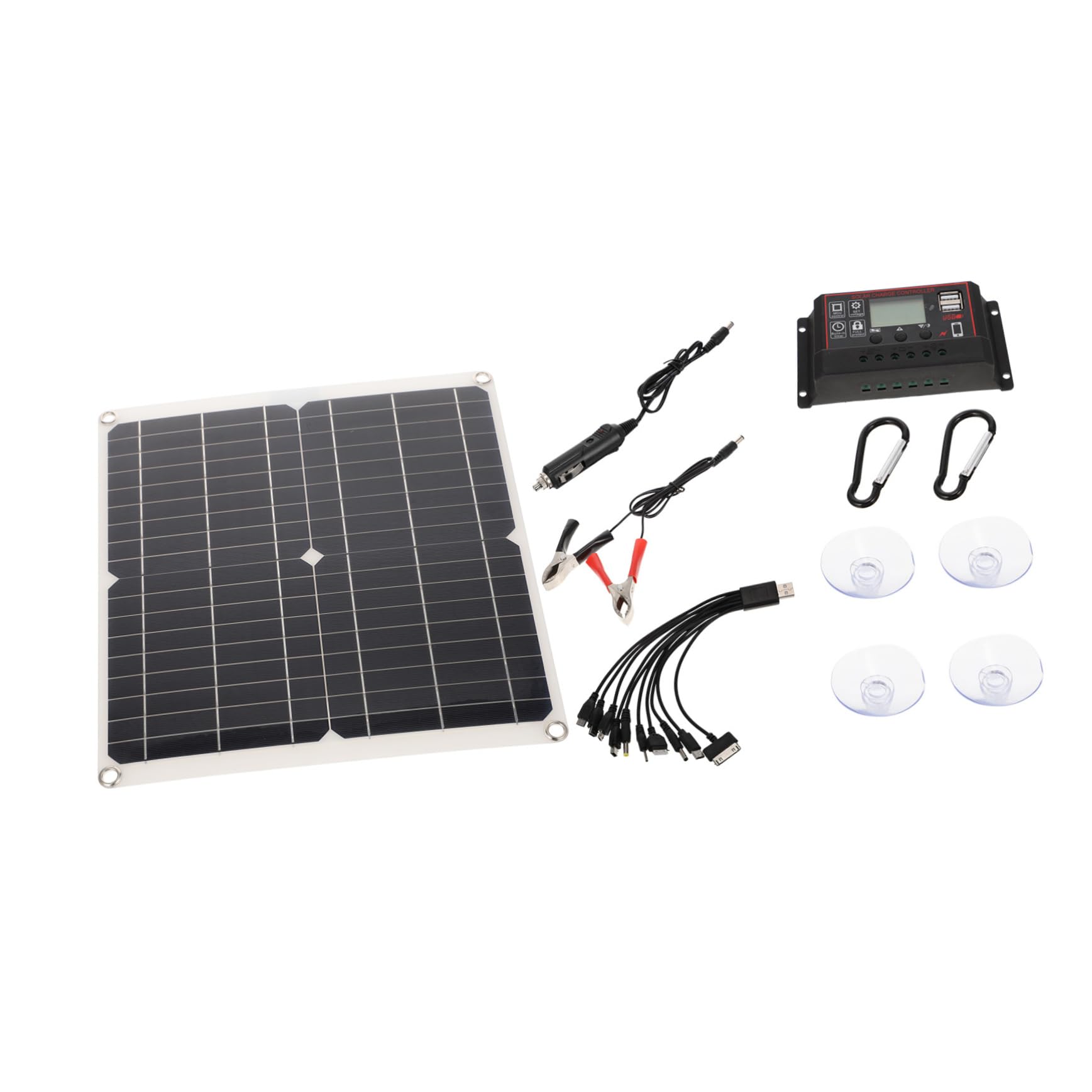 1 Set Solar Solar Panel Charging Device Outdoor Solar Charger Device 25w Solar Panel Charger Solar Charging Equipment 25w Solar Charger Outdoor Solar Panel