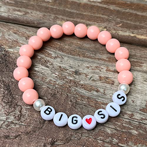 Image of Sister's Big Bracelet Gift, Little Girls' Sister Jewelry
