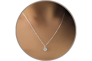 925 Sterling Silver Dainty Tous Necklace, Layering Necklaces for Women