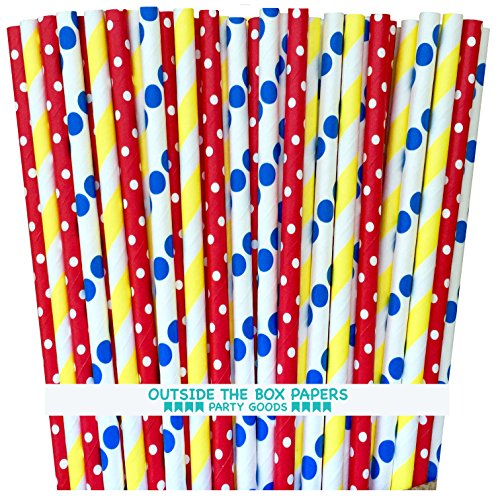 Pitillos de papel 7.75 pulg pack 75 colores miniatura 1