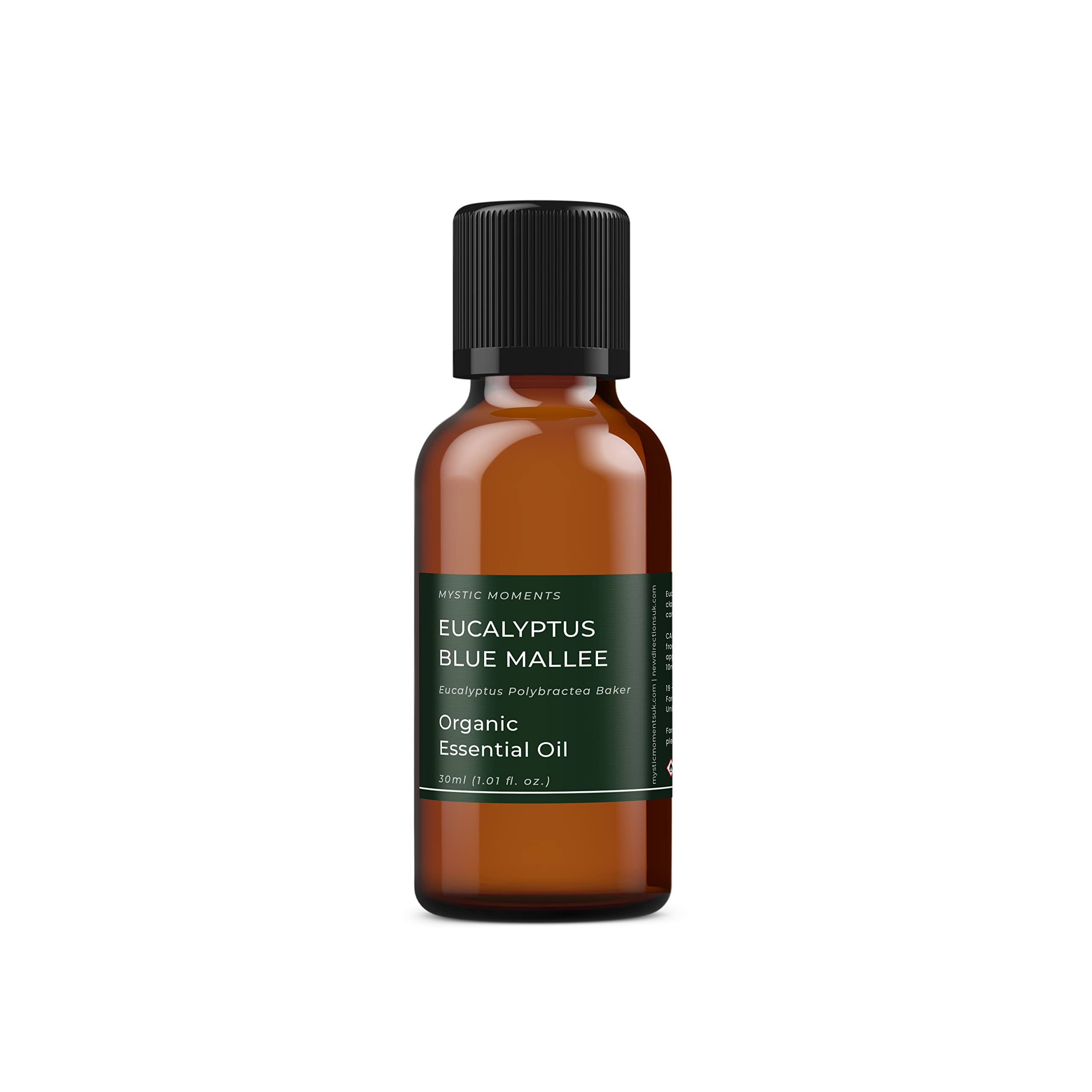 Mystic Moments | Organic Eucalyptus Blue Mallee Essential Oil 30ml - Pure & Natural Oil for Diffusers, Aromatherapy & Massage Blends Vegan GMO Free