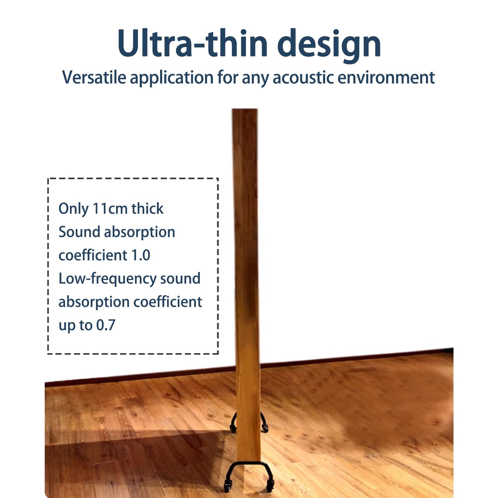 Akustische Faltplatten, tragbare Schalldämmung für Heimkino, Studio, Café, Eingang, Esszimmer, Geräuschreduzierung