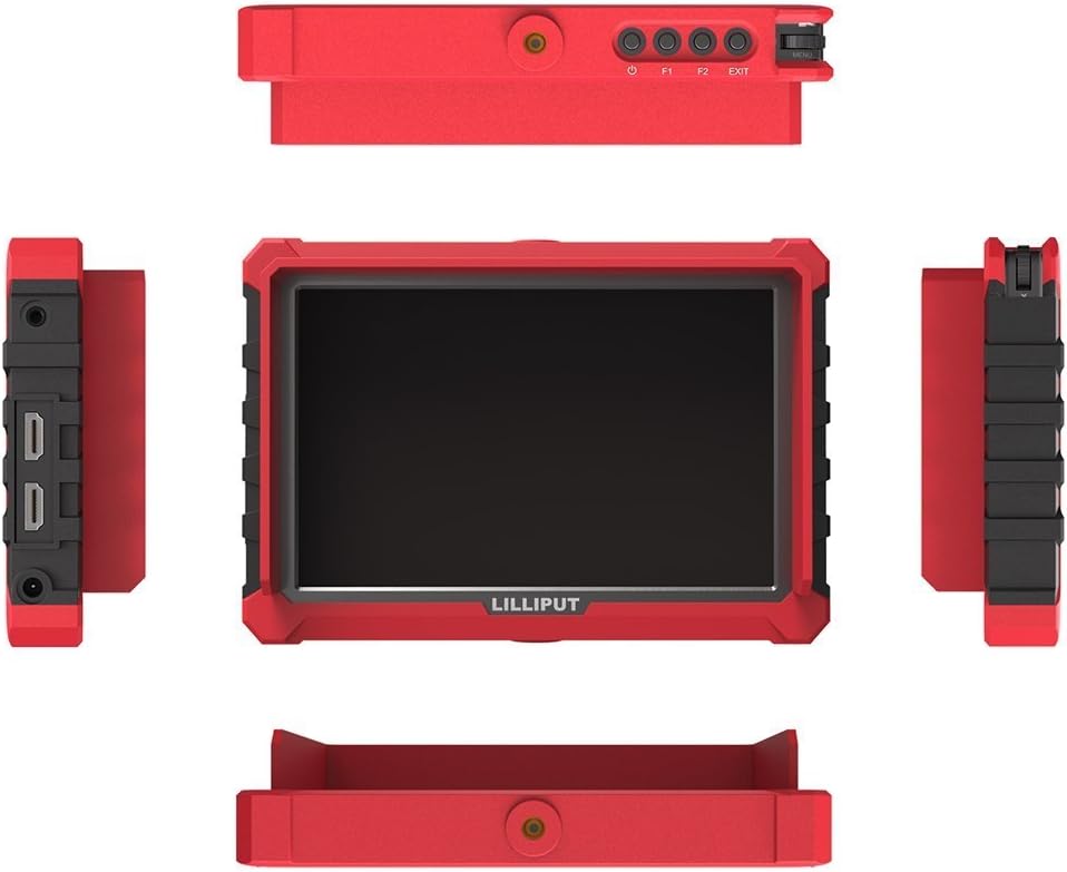 LILLIPUT A7S 7" IPS Camera Field Monitor, 1920x1200 Full HD Display, 4K HDMI Input & Loop Output, Peaking Focus Assist, Histogram, False Color, DSLR Camera Monitor for DSLR