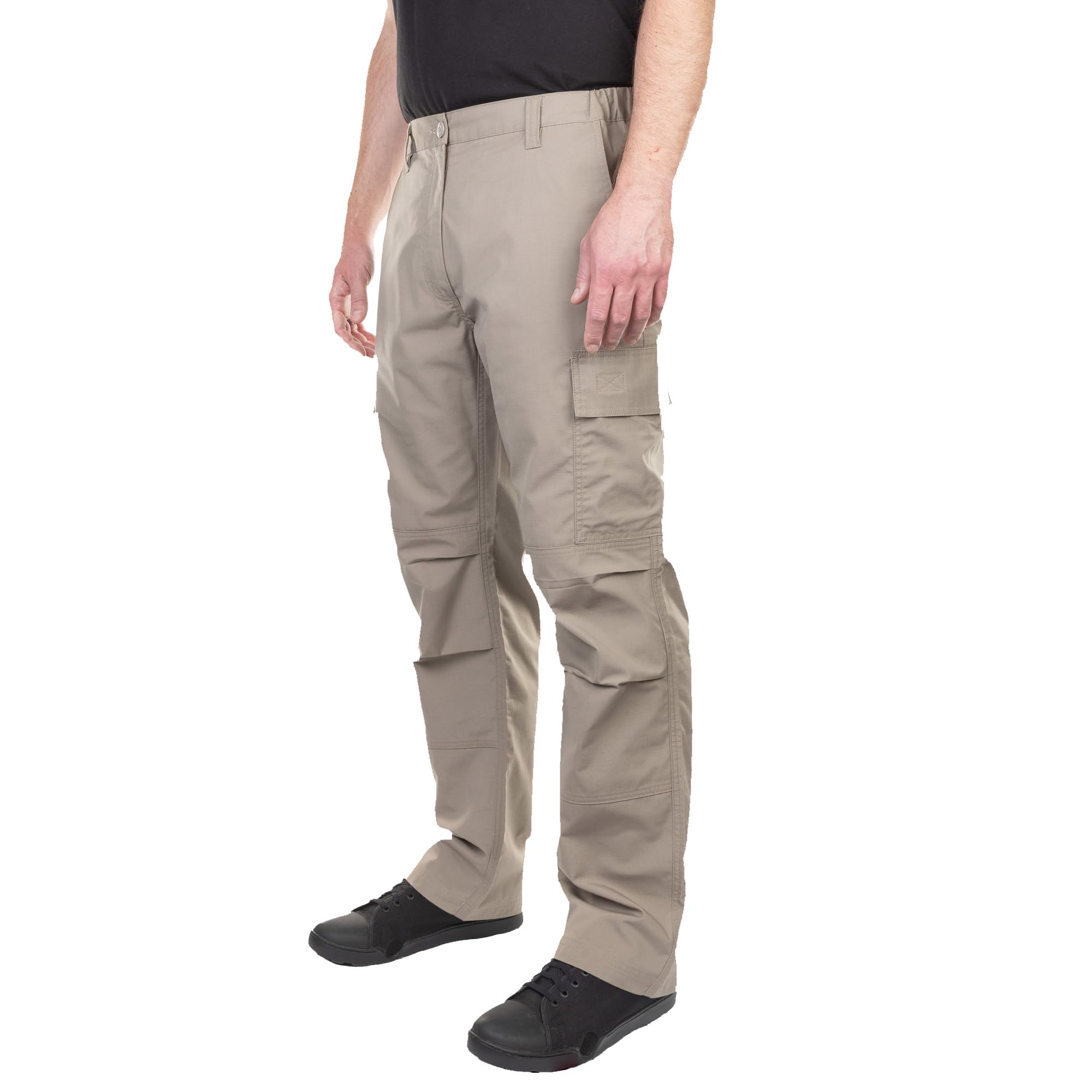La Police Gear Men's Boulder-Regular Fit Lapg Core Cargo Tactical Pants, Stretch Waistband, Lightweight & Durable Ripstop Ccw Cargo Pants For 38W X 32L