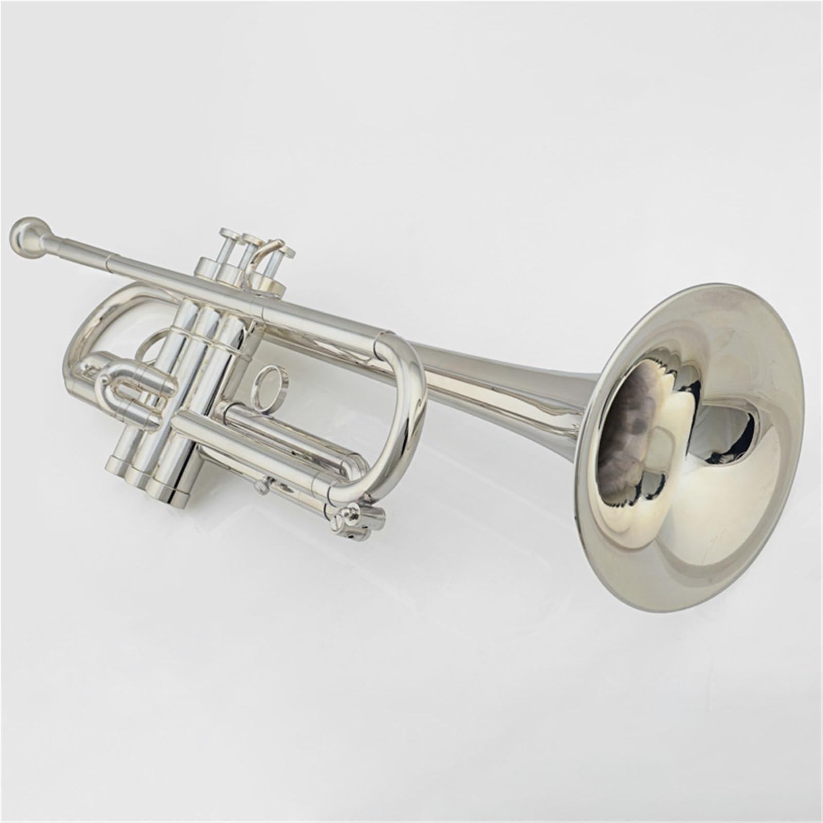 Trumpets for Beginner Trumpet B Flat Silver-plated Trumpet Advanced Band Brass Instrument