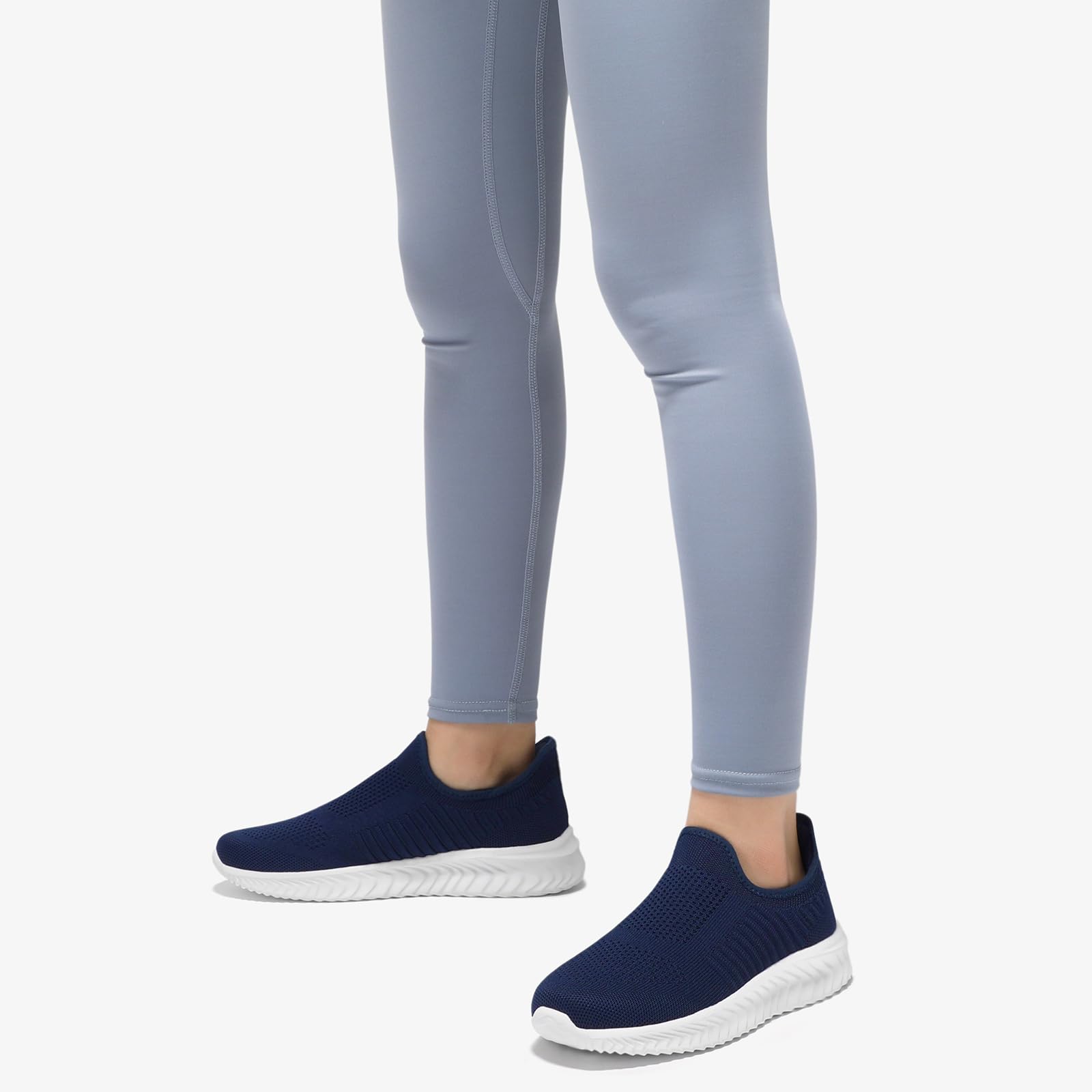 STQ Scarpe Donna Sneakers da Ginnastica Senza Lacci Scarpe Camminata Donna Slip on con Memory Foam
