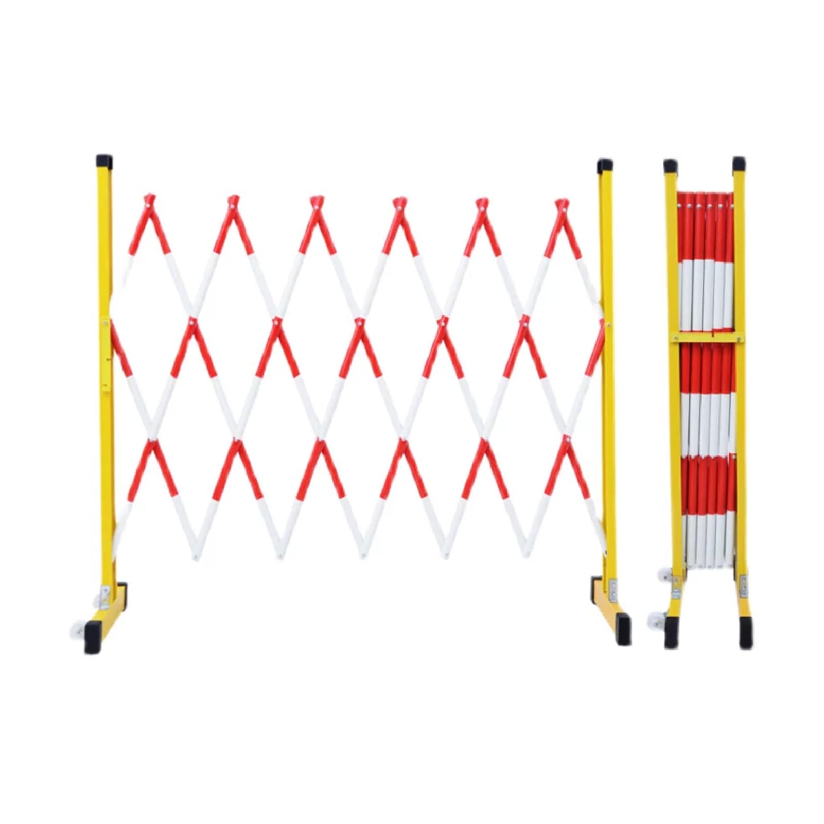 Clôture de signalisation pliable pour chantiers de construction
