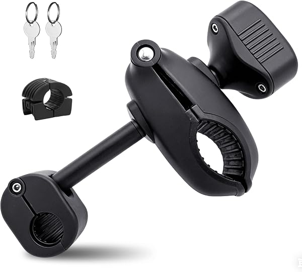 Rahmenhalter, Fahrradhalterung Bike Holder Fahrradträger Fahrradhalter Befestigung Klemme Reisemobil Rad, abschließbar, für U-Bügelrohr