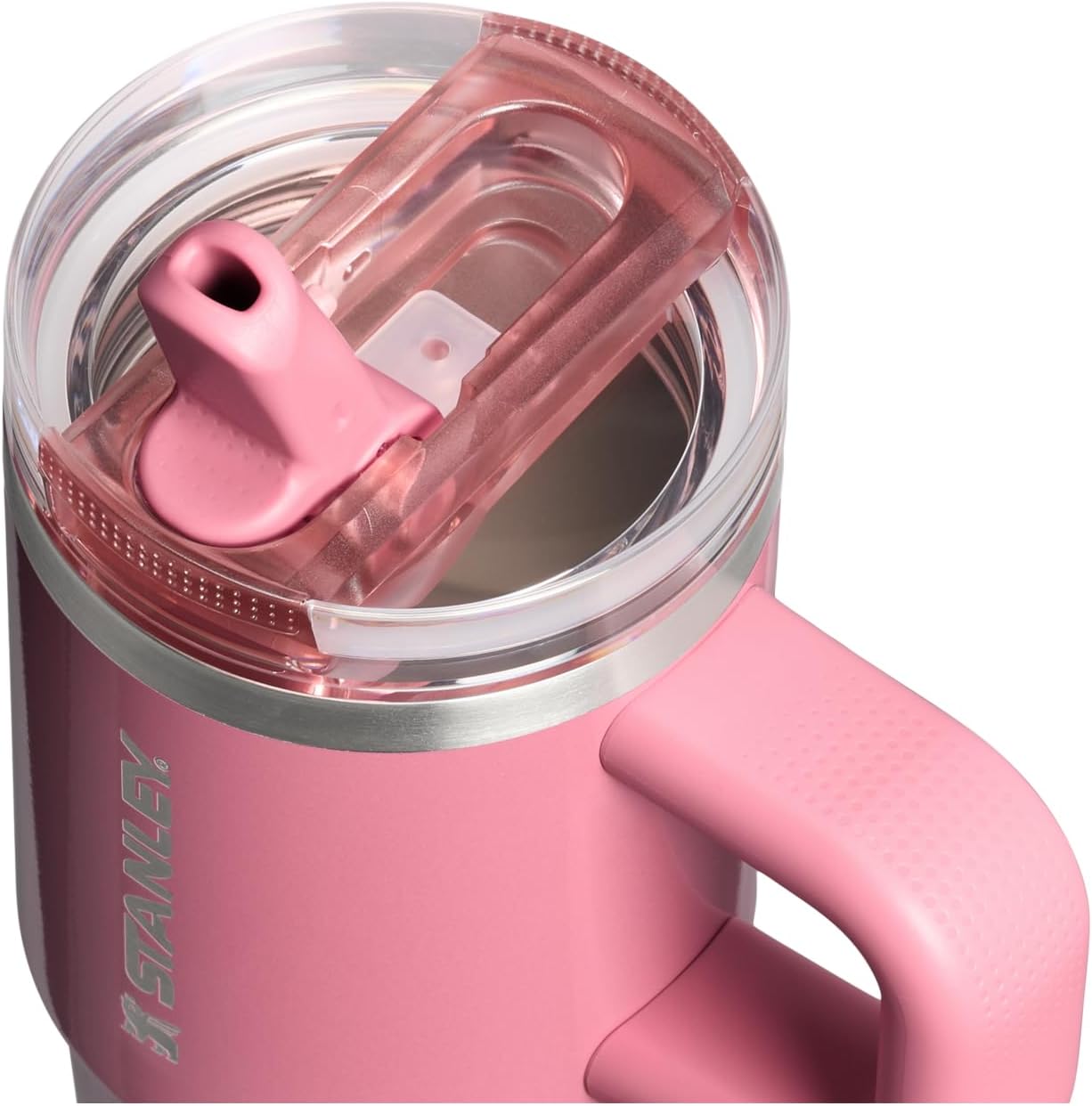 STANLEY Quencher ProTour Flip Straw Tumbler with Leakproof Lid 14 oz| Built-In Straw & Handle | Cupholder Compatible for Travel | Insulated Stainless Steel Cup | BPA-Free | Port Shimmer thumbnail