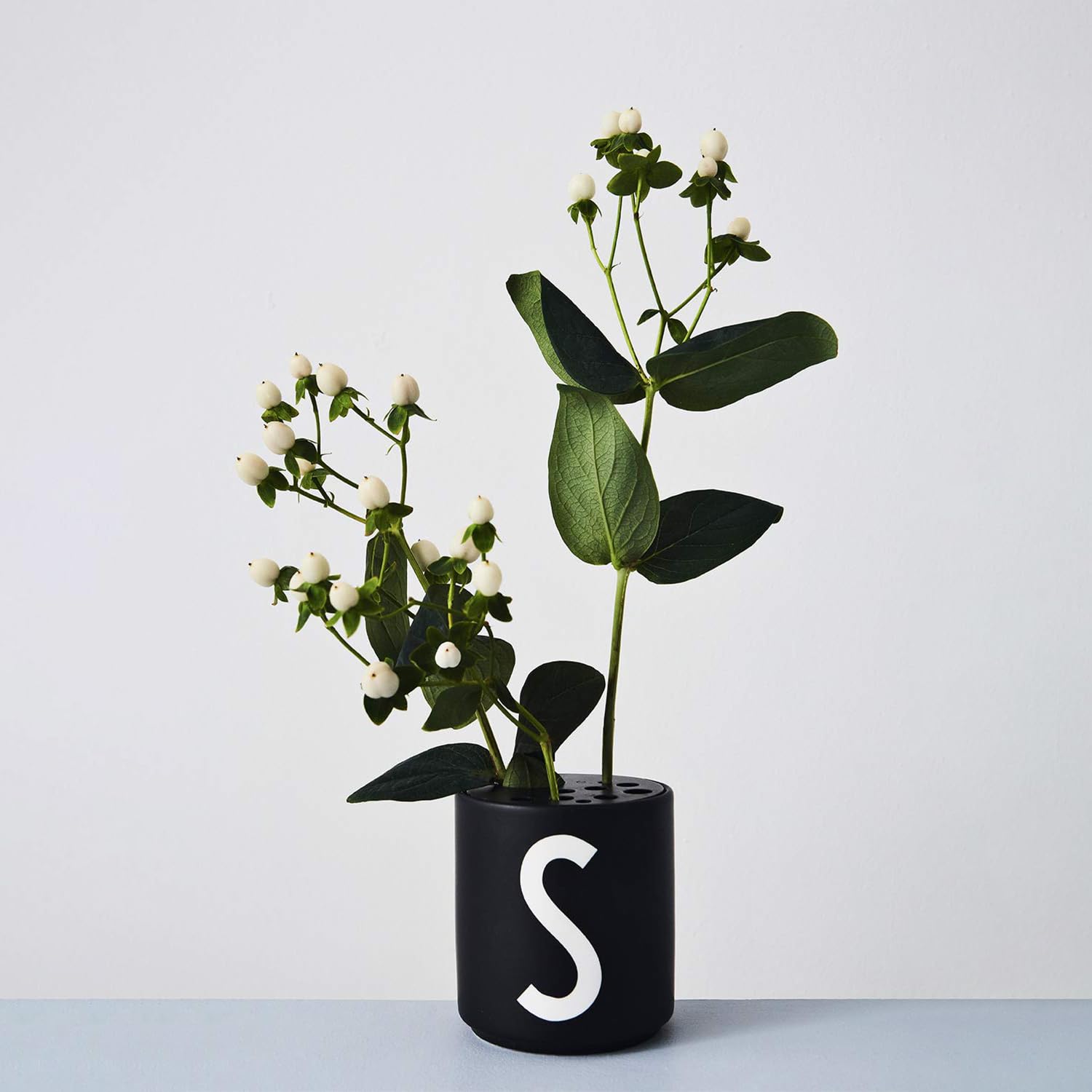 Design Letters Inserto portacandele per tazza in porcellana e tazza