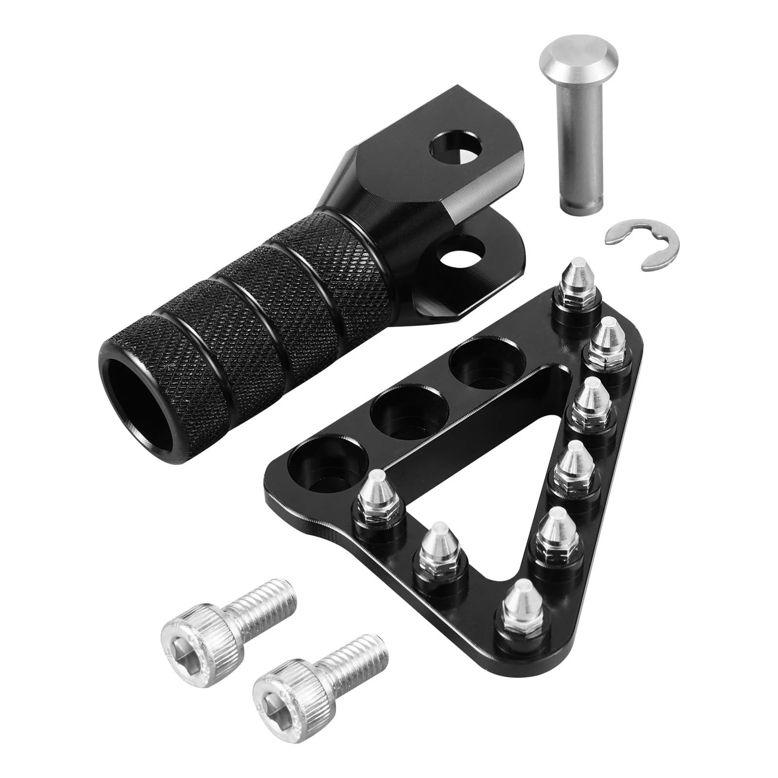 DYYOPRA Rear Brake Pedal Step Gear Shifter Lever Tip for for EXC 300 for EXCF 350 SX 125 for SXF 450 2004-2015 690 for SMC for Enduro 950 990(Silver)