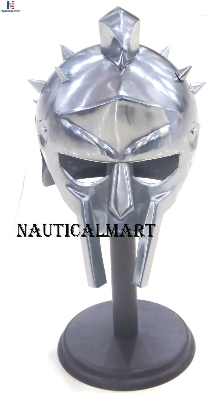 NauticalMart Gladiator Maximus Roman Armor Helmet