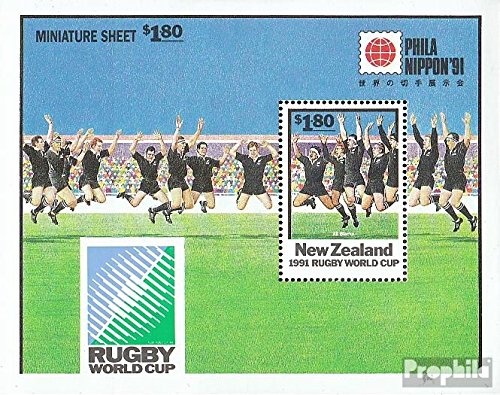 New Zealand block30 (complete.issue.) 1991 PHILA-nippon 91 (Stamps for collectors) Ball games without soccer