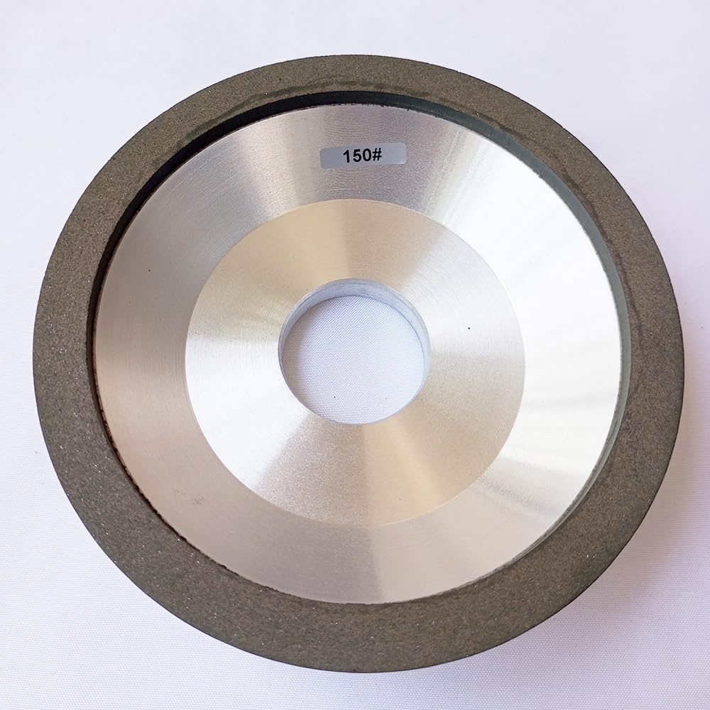 Photo 1 of 5 inch CBN Grinding Wheel Disc Bowl Shape Resin Bond for High-Speed Steel (Grit:150#)