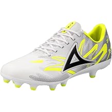 Pirma Mens Soccer Cleats Imperio Neo Elite 3010 White/Silver Firm Ground