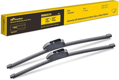 Miniatura 12 de Limpiaparabrisas trasero de silicona, limpiaparabrisas trasero de silicona de 11 pulgadas de repuesto para Toyota Matrix 2008-2003, Jeep Grand