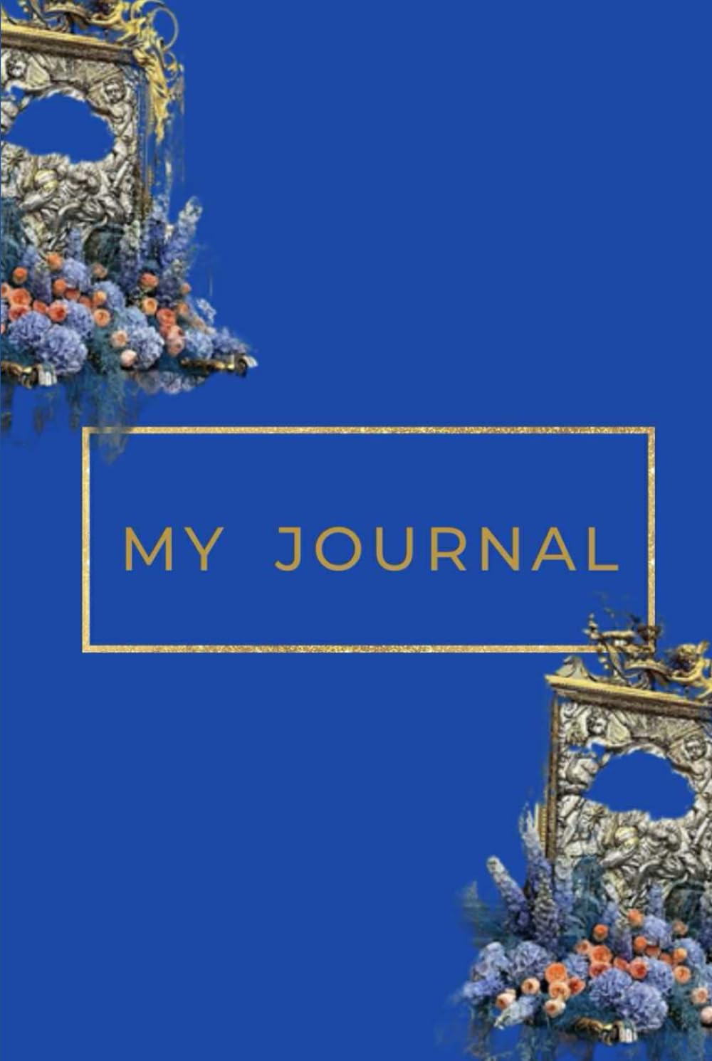 Carnet de notes bleu élégant pour vos pensées et réflexions quotidiennes