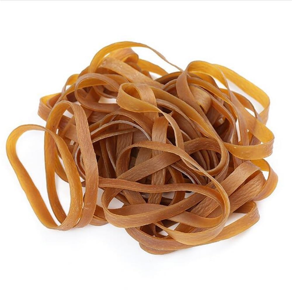 Bande Elastiche di Gomma di Grandi Dimensioni, 50 Pezzi di Elastico in Gomma, Elastico Alto 70x10 mm for Fai da Te, Artigianato, Scuola, Forniture for Confezioni di Fabbrica, Elastici