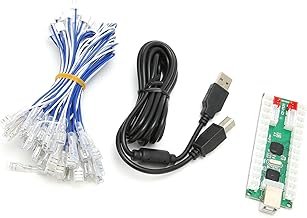 Zoro Delay Arcade Encoder Board, Fácil Instalação PCB Material Arcade Controller Encoder Board para PS3 para Linux para Win7