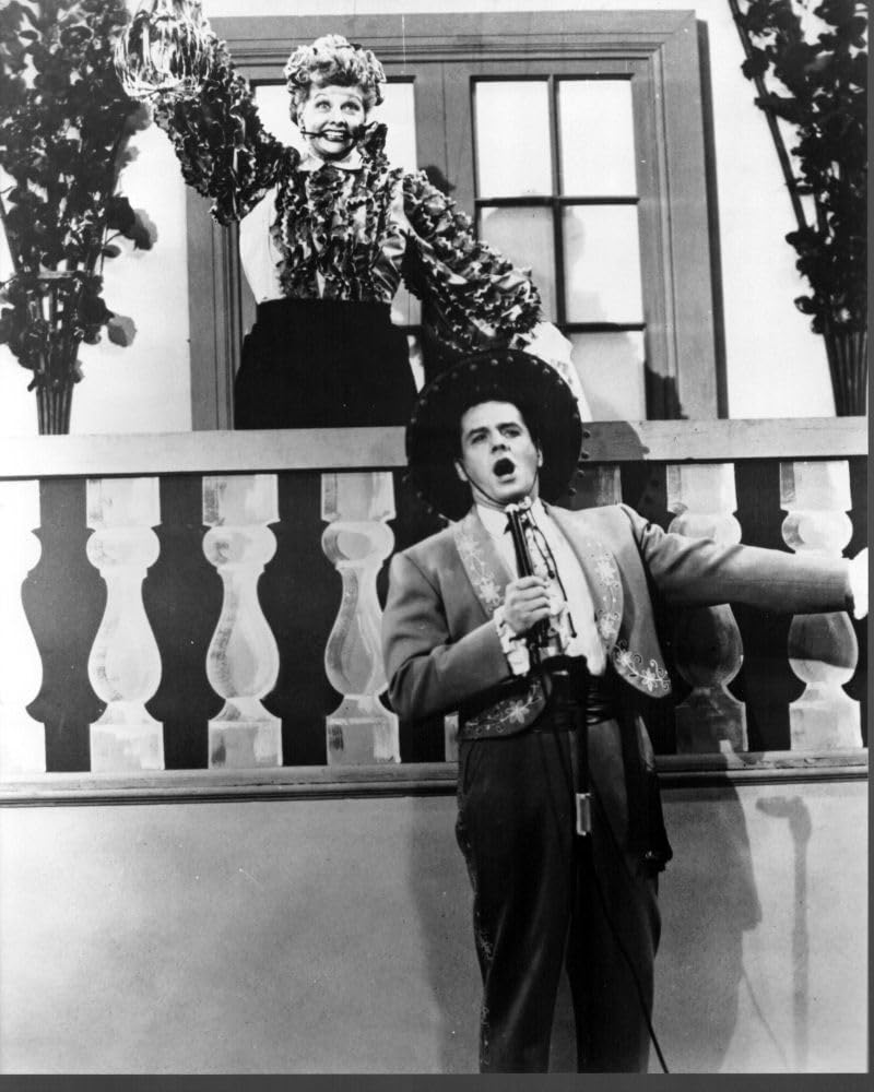 Posterazzi Desi Arnaz And Lucille Ball On Set Of I Love Lucy Photo Print (8 x 10) - Item # MVM02939