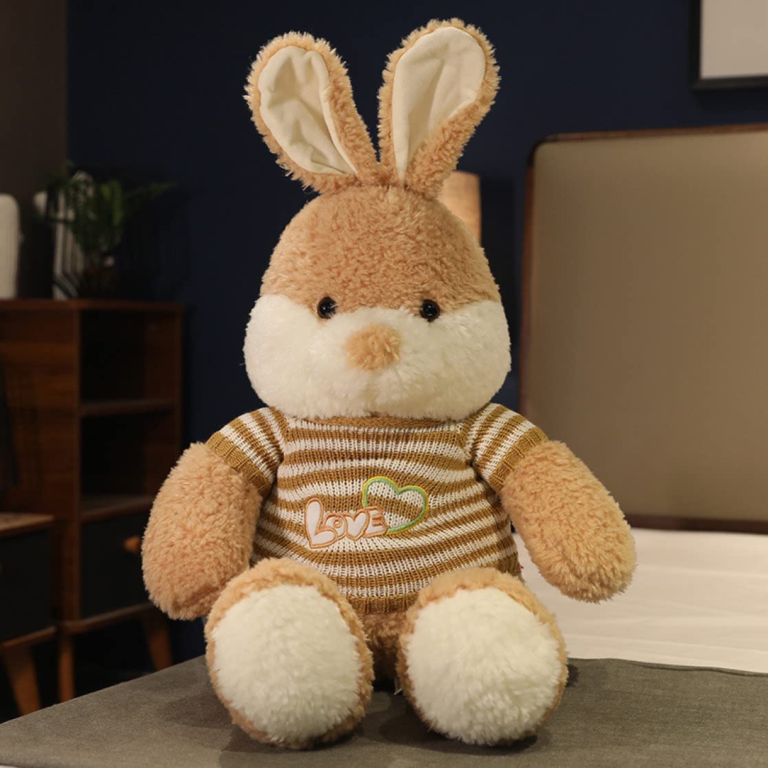 Amazon LSDZW うさぎぬいぐるみ 兎抱き枕 かわいい ウサギだきまくら 添い寝まくら 誕生日プレゼント 贈り物 動物 ブラウン アニマル クッション 抱きまくら クッション かわいい 可愛い 90cm ぬいぐるみ うさぎ 動物 アニマル ロングぬいぐるみ 抱き枕 抱き枕 オンライン通販