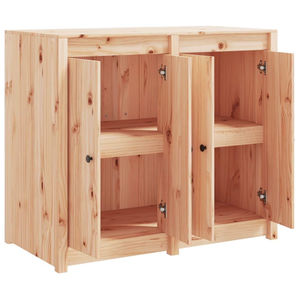 vidaXL Mobile da Cucina da Esterno MEPPEL in Legno Massello di Pino, armadietto da cucina da esterno, portaoggetti da esterno, armadietto da esterno