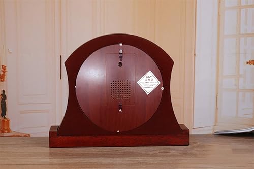 Miniatura 3 de Reloj de Escritorio y Estantería Retro Mantel/Mantle Rhythm Reloj de Cuarzo para Salón Escritorio Estantería Relojes Decoración