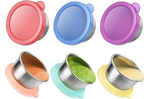Bentgo Salad Dressing Containers for Kids Lunch Boxes
