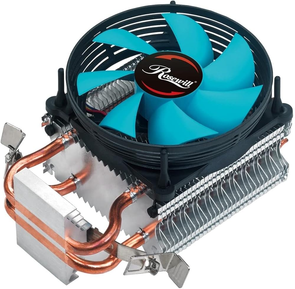 CPU Cooler with PWM CPU Cooling Fan & 2 Direct Contact CPU Heatsink Pipes Support Intel i3/i5/i7 CPU Socket thumbnail 2