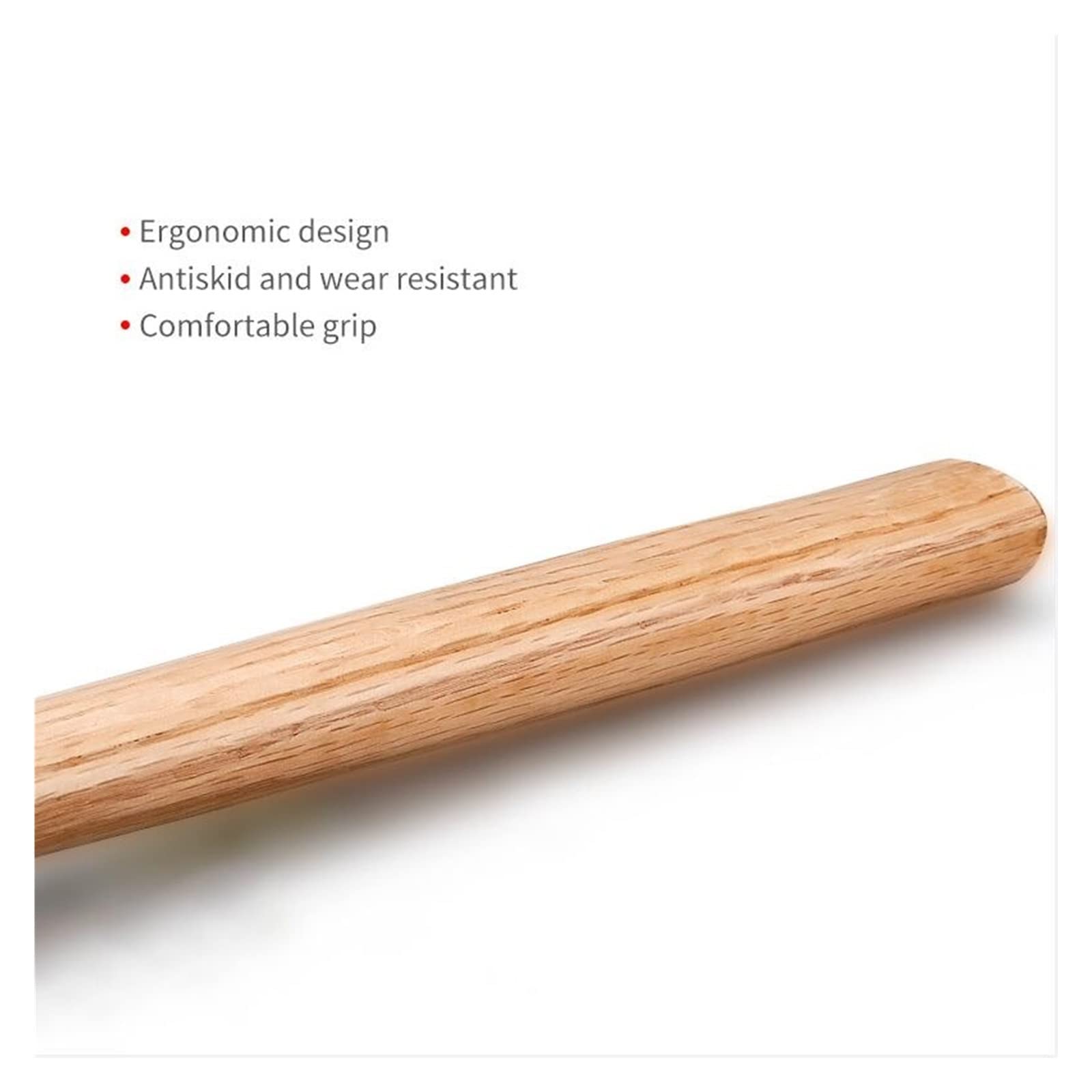 Heavy Duty drewniany uchwyt młot kowalski 1 sztuk kuta stal ośmiokątny młotek z łbem kwadratowym duży młot młot murarski 2LB 3LB 4LB wanglan (Size : 6LB)