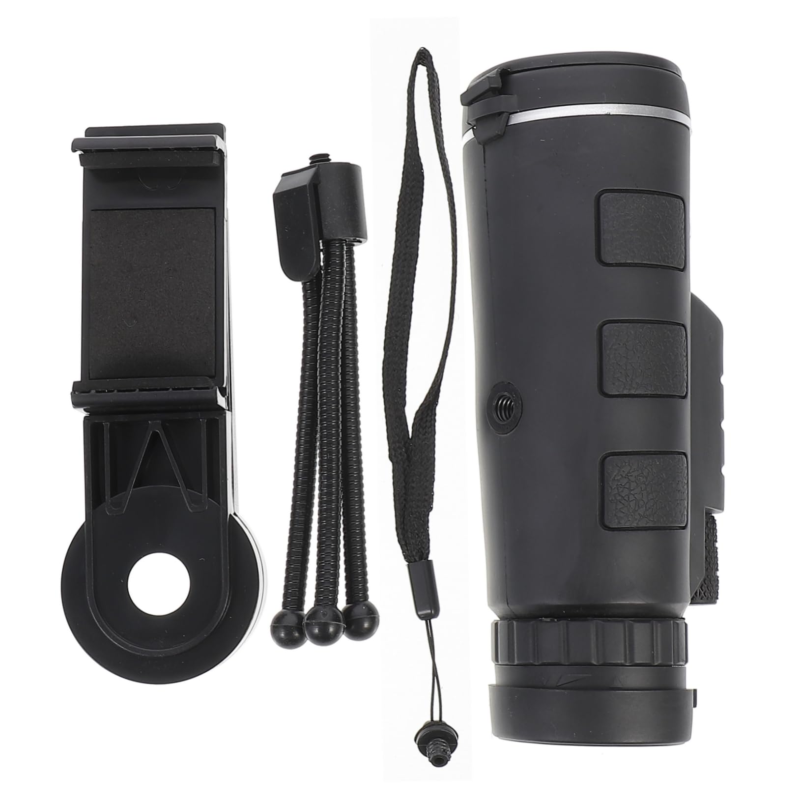OSALADILumae Monoculars Tripod for Mobile Phone Camera Fieldcraft Survival Outdoor Activities Adjustable Tripod Single Binocular Brightness Multi Function Telescope Cell Phone Shimmer