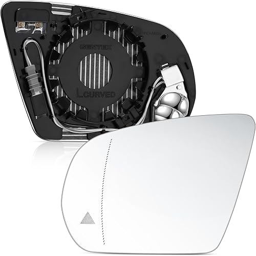 Espejo lateral de repuesto para Mercedes Benz Clase C W205 2015-2021 Clase E W213 2016-2021 Clase S W222 2014-2021 GLC W253 2016-2021 - Espejo