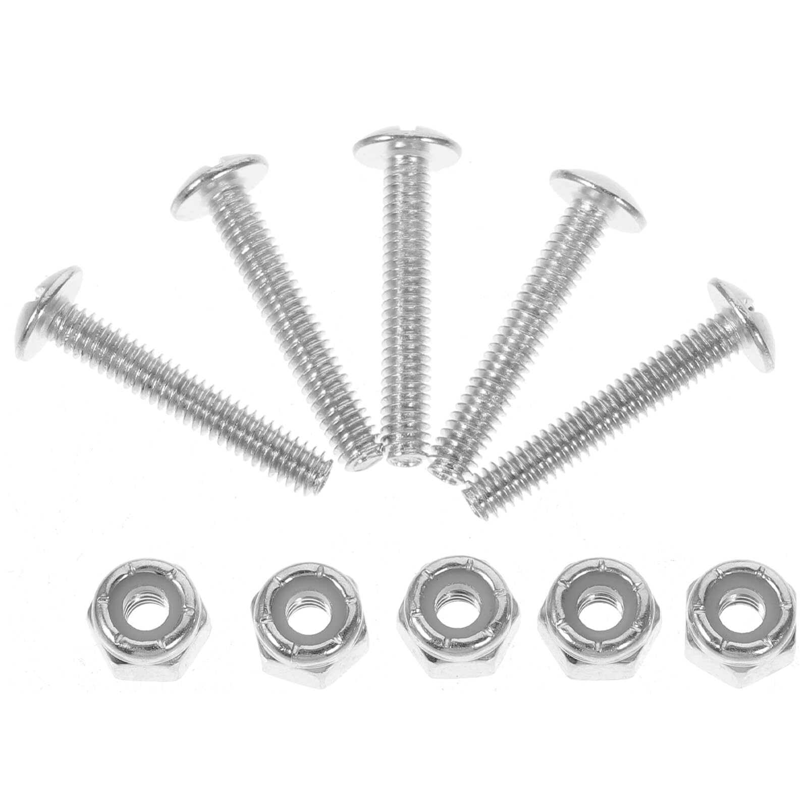 Baluue 12pcs Foosball Table Replacement Screw Foosball Table Part Screw Practical Foosball Table Screw Silver