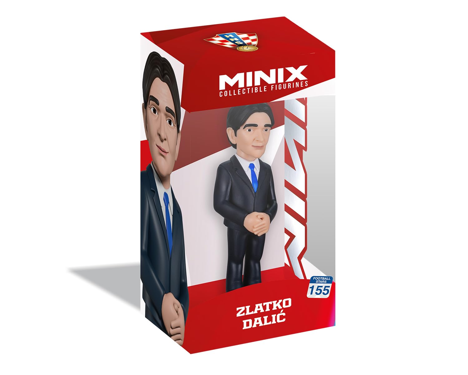 MINIX - Gwiazdy piłki nożnej - Mistrzostwa Świata - Chorwacja - Dalić - Figurka kolekcjonerska 12 cm