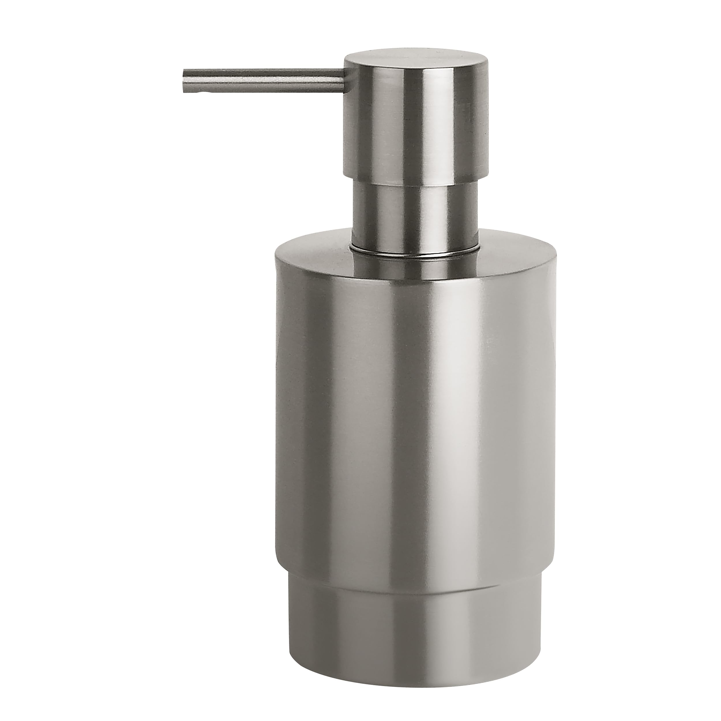Spirella Nyo Steel Brushed Soap Dispenser, Silver