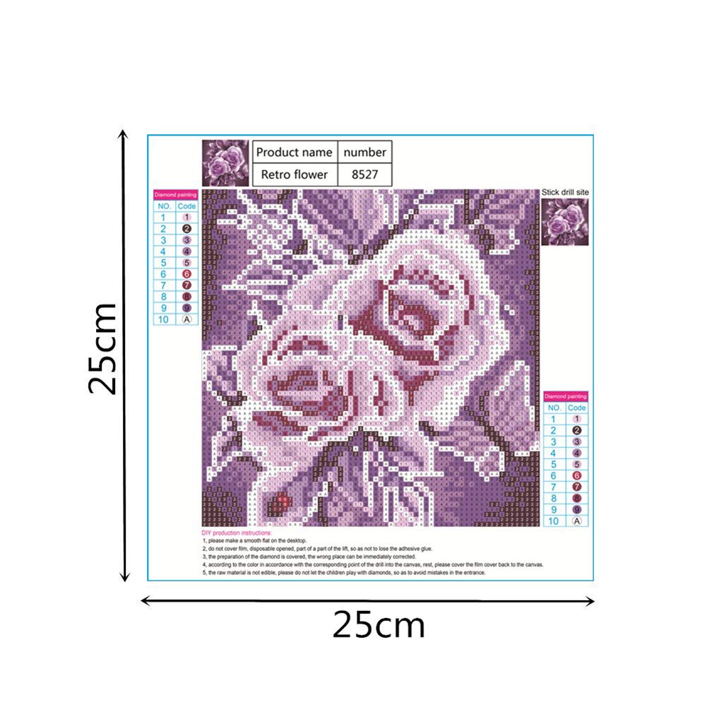 Kit De Peinture Diamant 5D à Réaliser Soi-même Avec Des