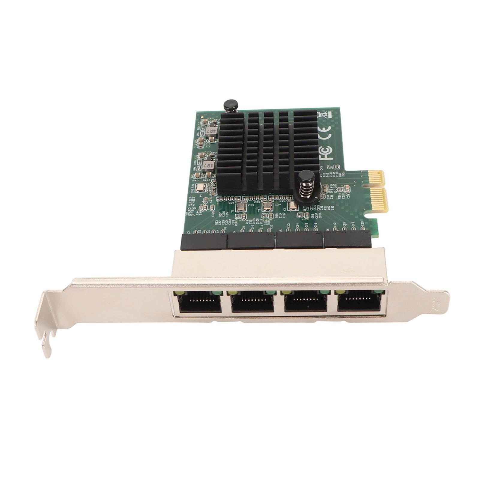 Gigabitowa Karta Sieciowa PCIe Wysokowydajny 4-portowy Adapter