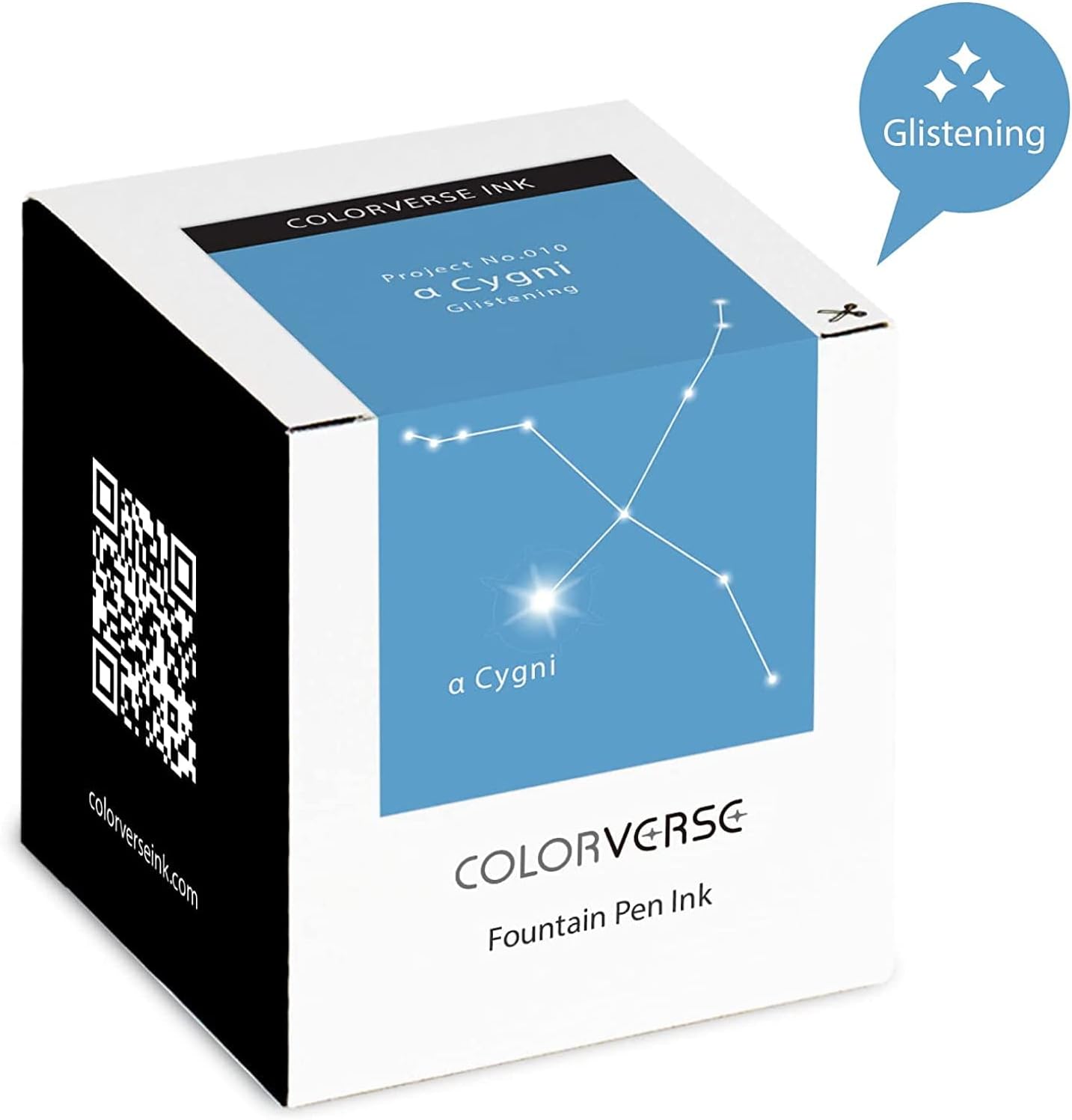 Colorverse Project Ink Vol. 2 - Constellation, No.010 - α Cygni Glistening - (65ml) Fountain Pen Ink