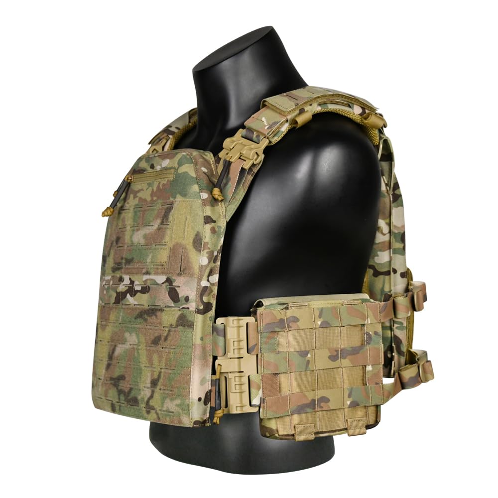 Side MOLLE EDC Pouches 2-Pack - 1000D Nylon Tactical Utility Pouches For Backpack & Belt